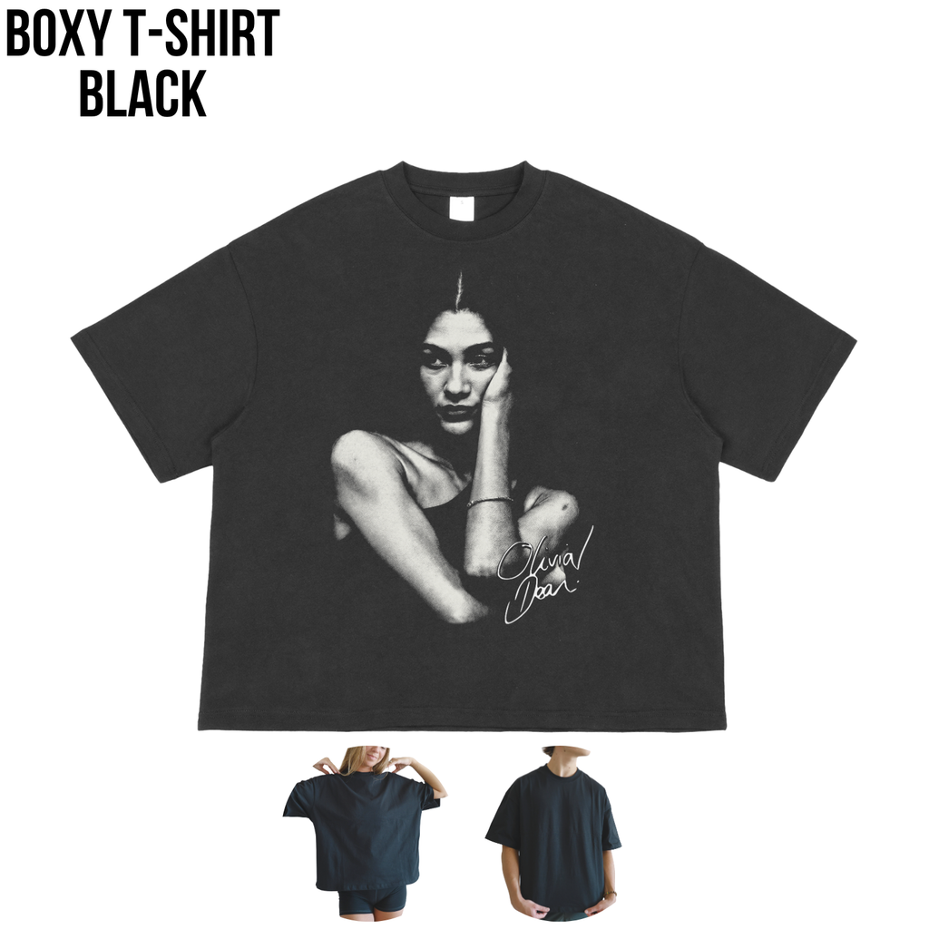 Olivia Dean Shirt – Grayscale Portrait Graphic Tee, Olivia Dean Fan Gift, The Art of Loving Album Shirt