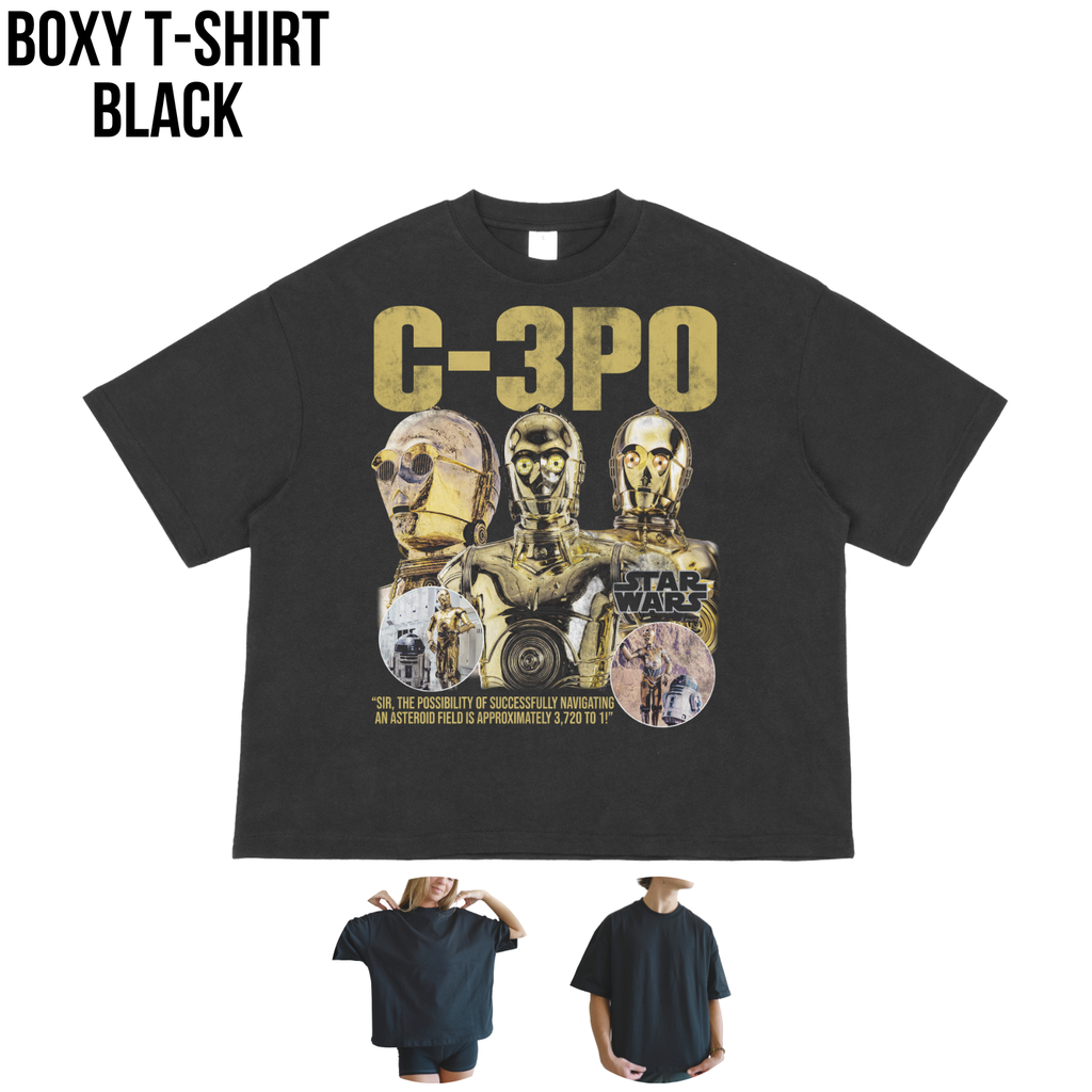 Retro Star Wars Droid C-3PO Shirt - Star Wars Droid Shirt
