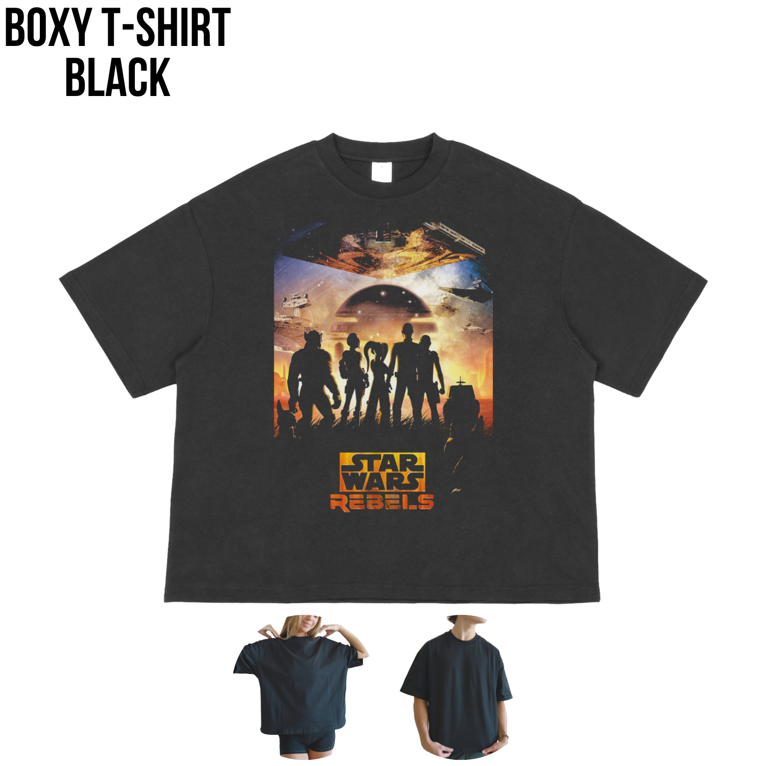 Star Wars Rebels Shirt – Vintage Rebels Tee, Ghost Crew Shirt