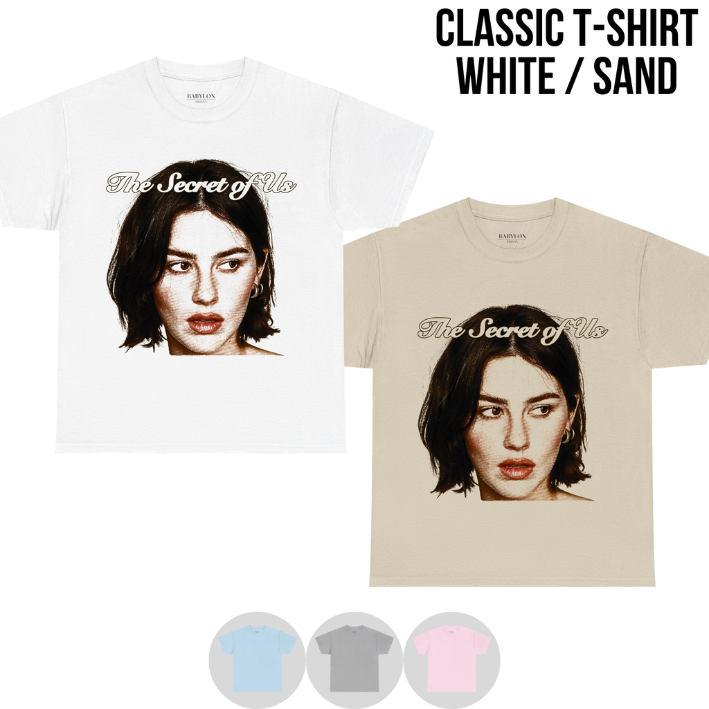 Gracie Abrams Shirt - The Secret of Us Album Graphic