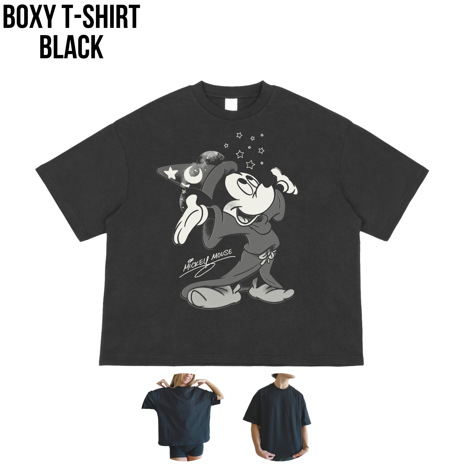 Mickey Mouse Shirt – Sorcerer Mickey Graphic Tee, Disney Fan Gift, Fantasia Mickey Mouse Disneyland Shirt