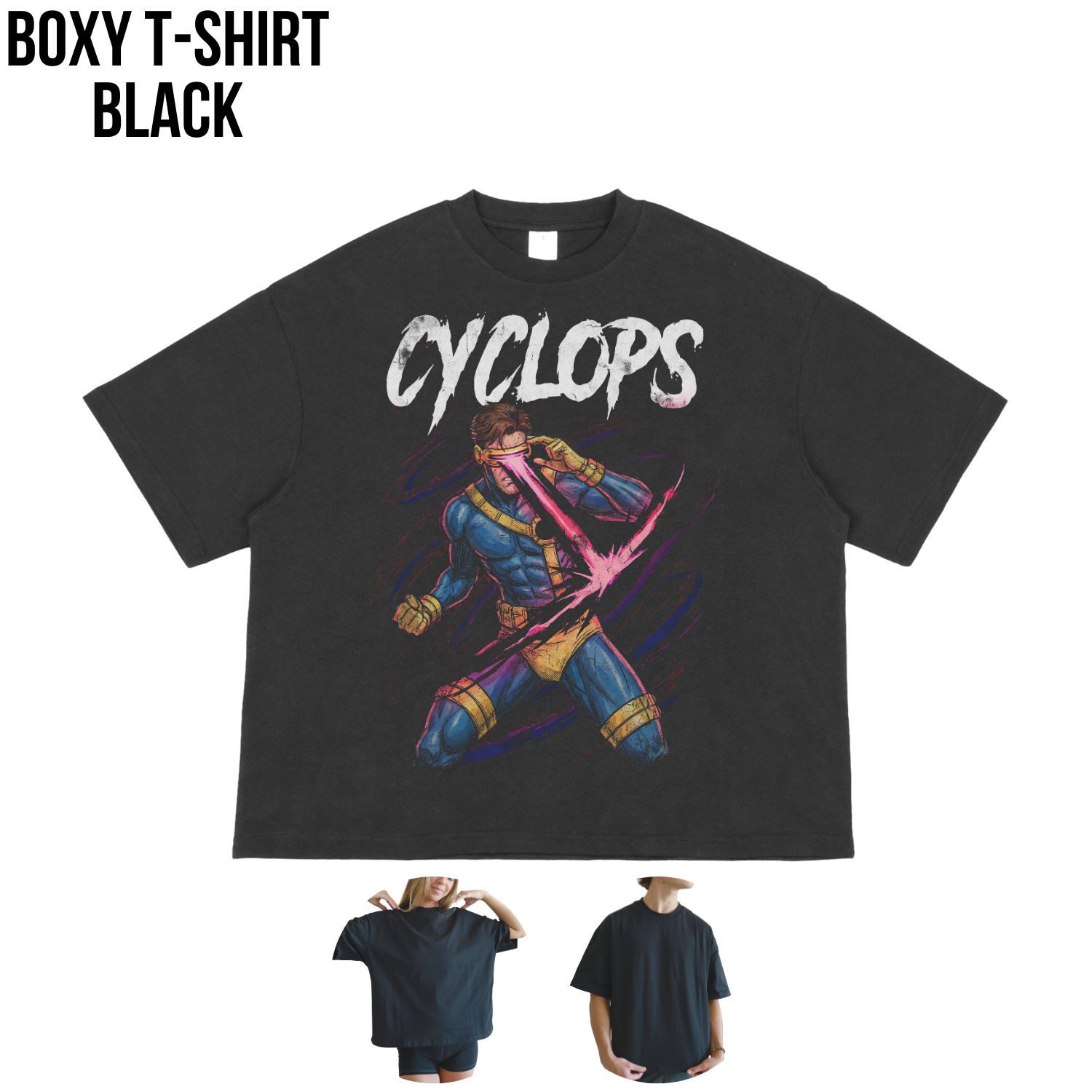 Cyclops X-Men Vintage Shirt - Retro Marvel Mutant Tee