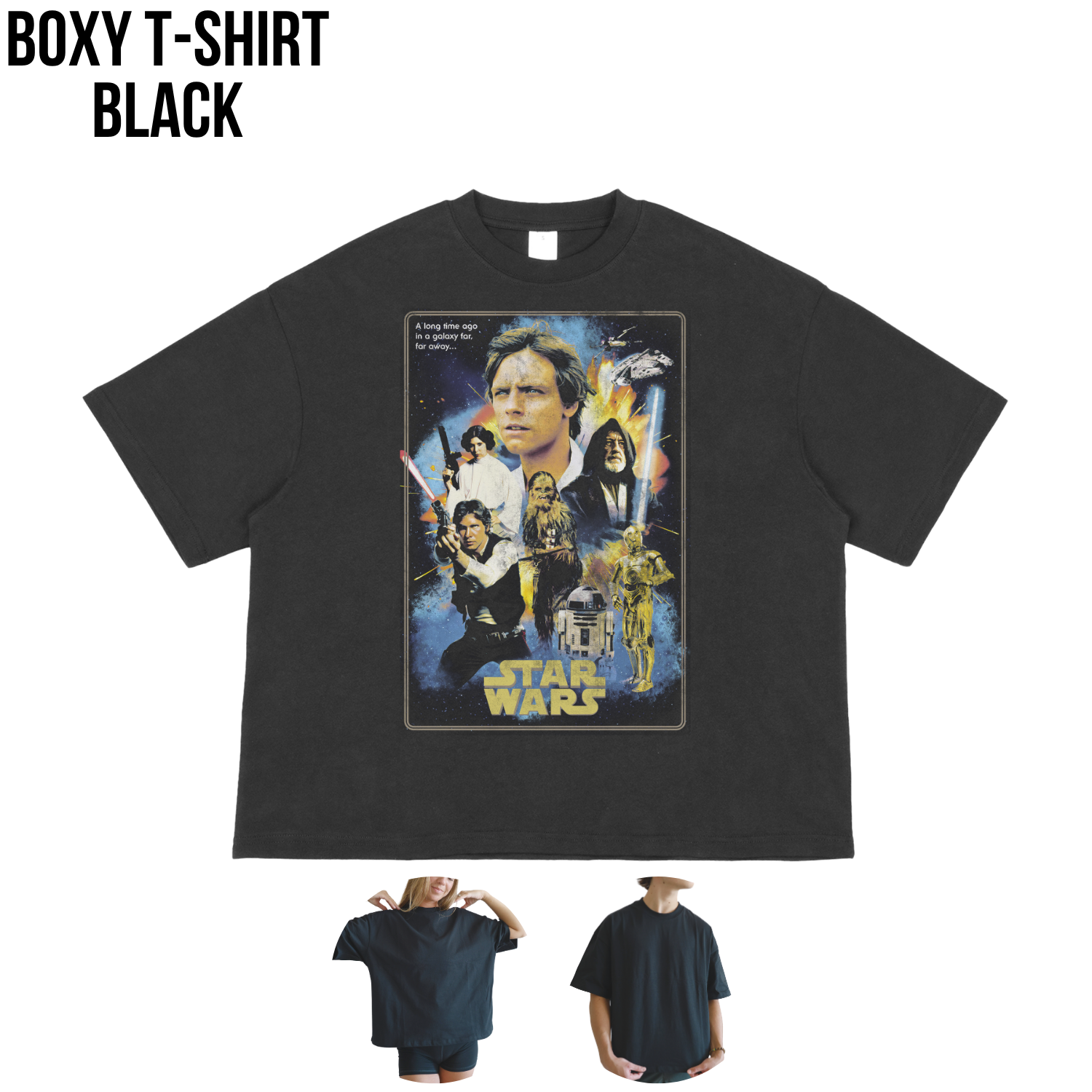 Vintage Star Wars Shirt - A New Hope Movie Poster Tee 1977