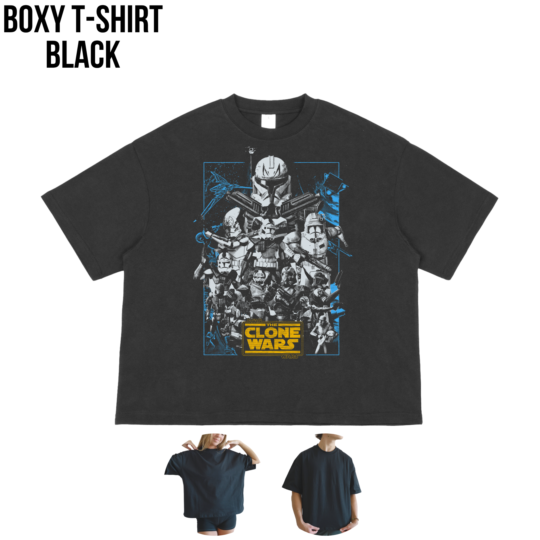 Star Wars Clone Wars Shirt – Vintage Clone Trooper Tee