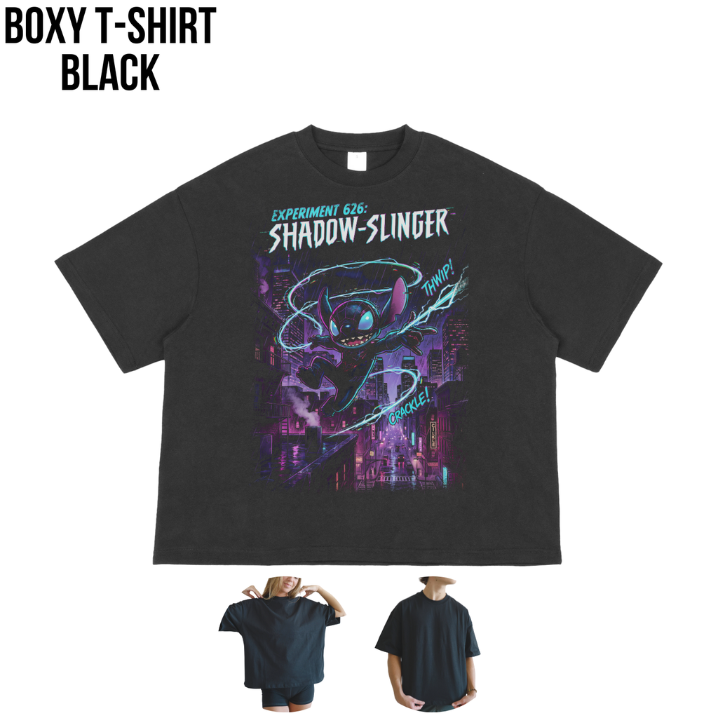 Experiment 626 Stitch Shirt: Stitch Spider-Man Spider-Verse Tee