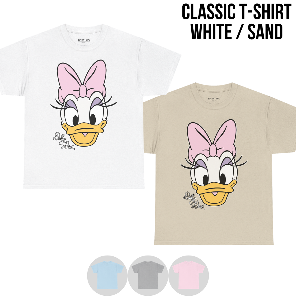 Retro Daisy Duck Shirt - Disney Daisy Duck Signature Tee