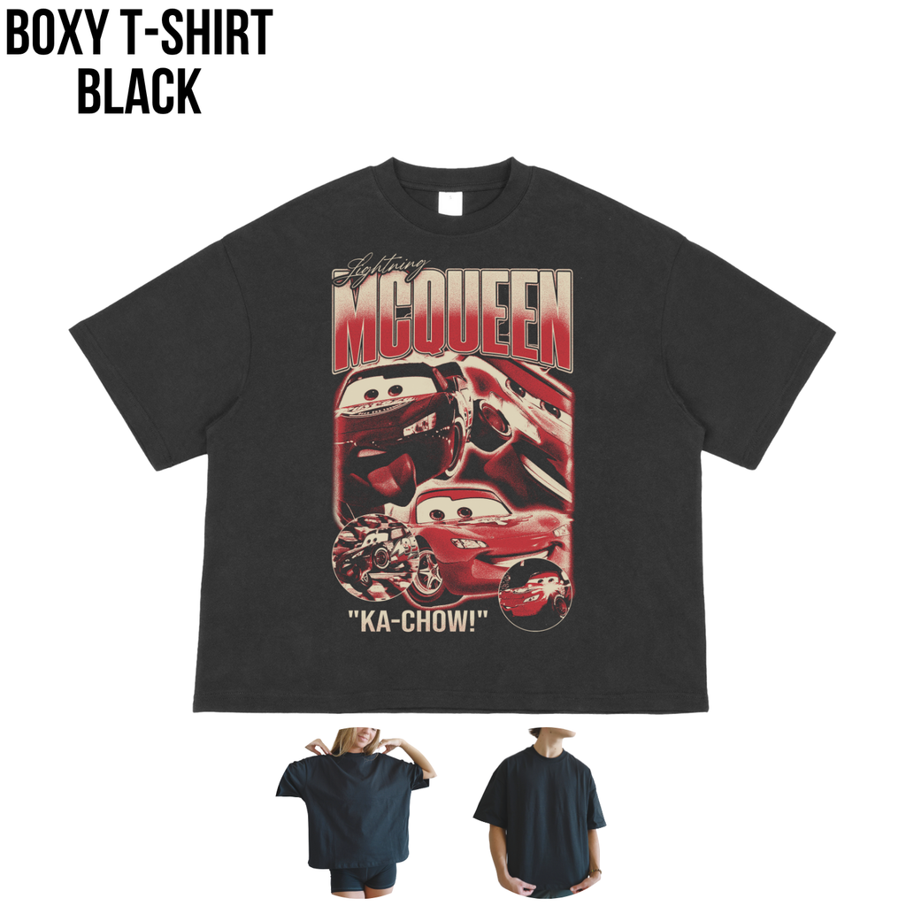 Lightning McQueen Shirt – Vintage Cars Pixar Tee