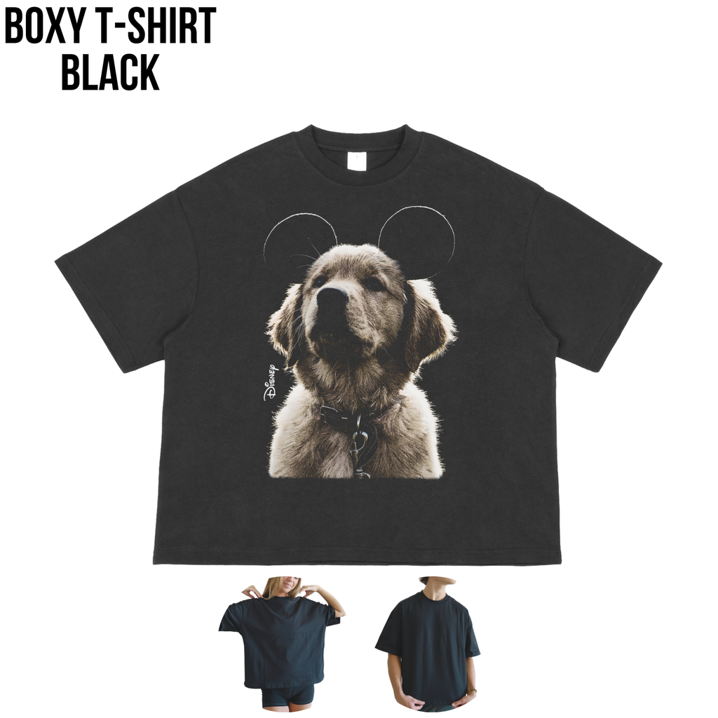 Disney Dog Mickey Ears Shirt - Golden Retriever Puppy Shirt