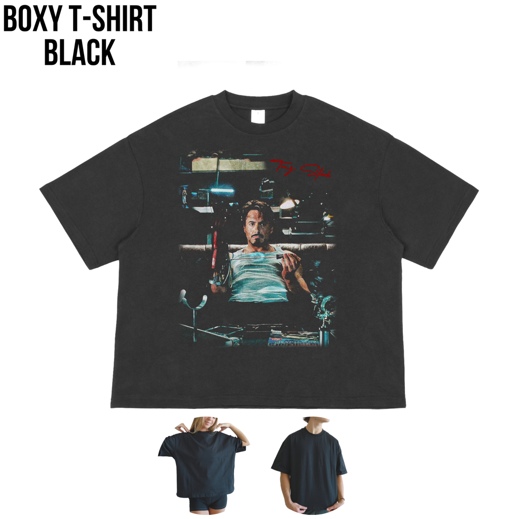 Tony Stark Shirt – Iron Man Graphic Tee, Marvel Vintage Shirt