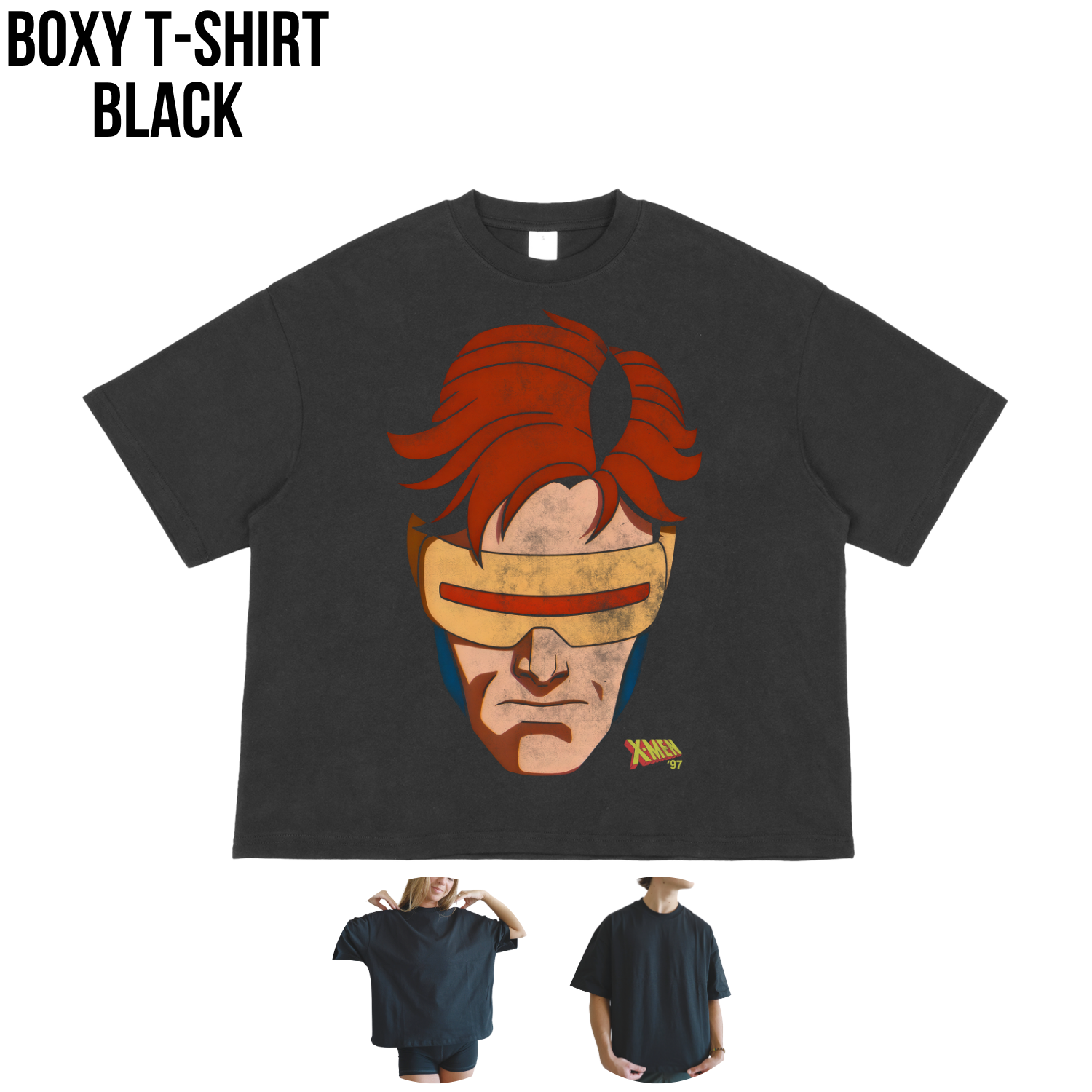 X-Men Cyclops Shirt – X-Men 97 Cyclops Portrait Tee, Cyclops Graphic Shirt, X-Men Fan Gift, Marvel Animated Series Tee