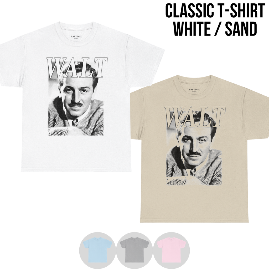 Vintage Walt Disney Shirt - Disneyworld Merch