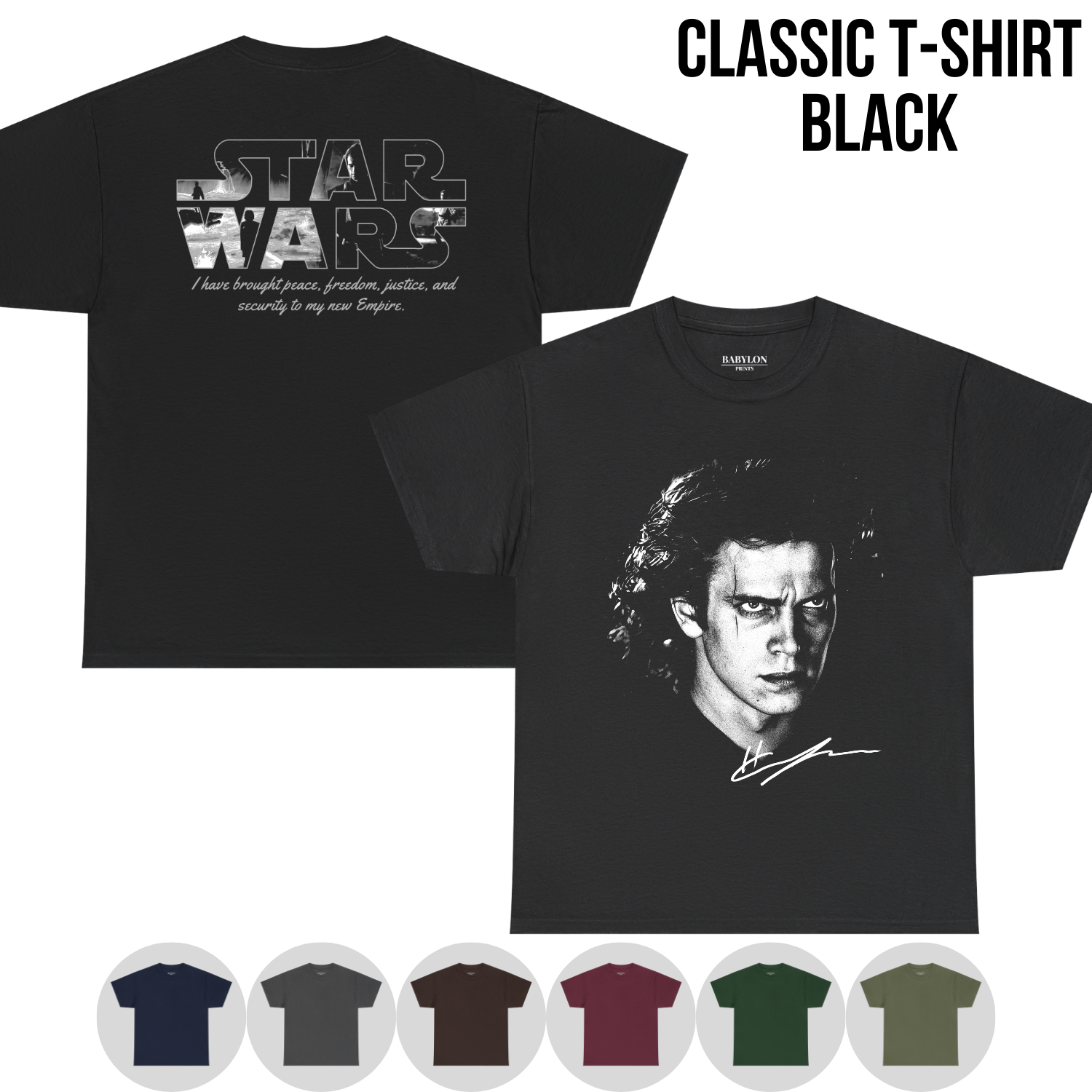 Anakin Skywalker Shirt – Star Wars Revenge of the Sith Tee