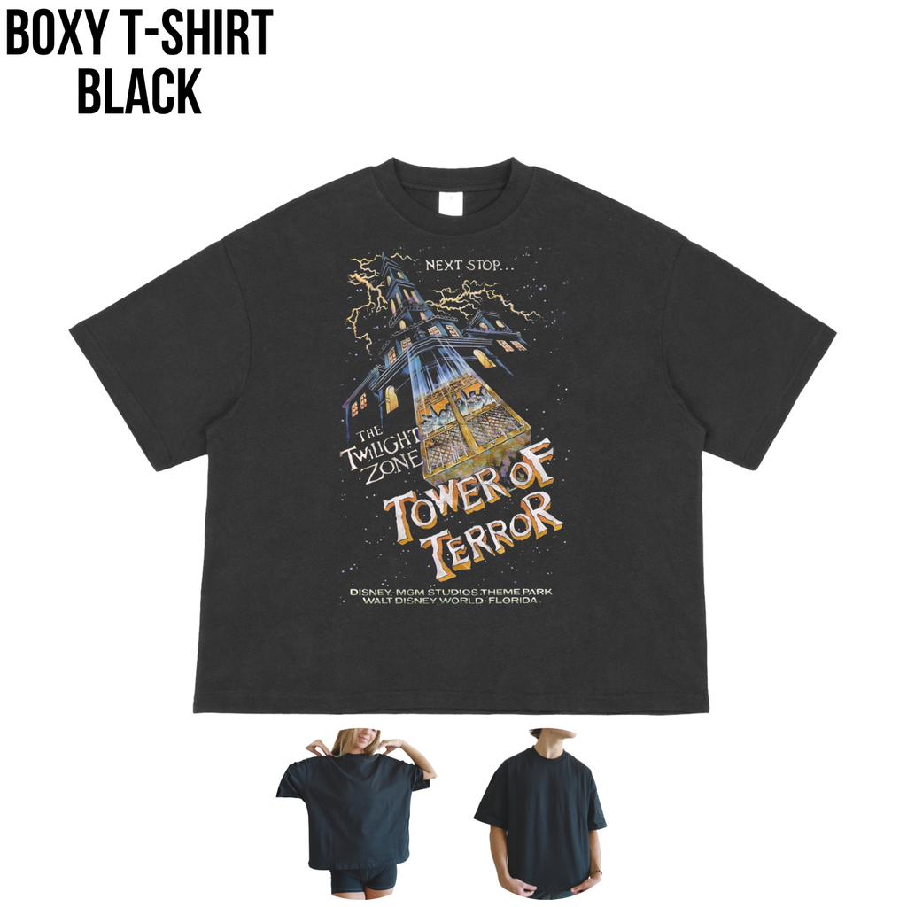 Vintage Tower of Terror Shirt – Hollywood Studios Vintage Tee, Disney World Graphic Shirt