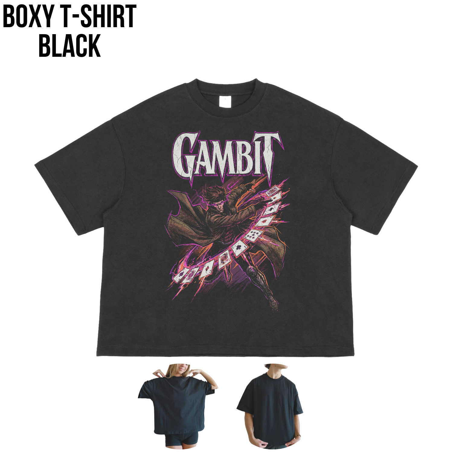 Gambit X-Men Shirt — Vintage Marvel Mutant Tee