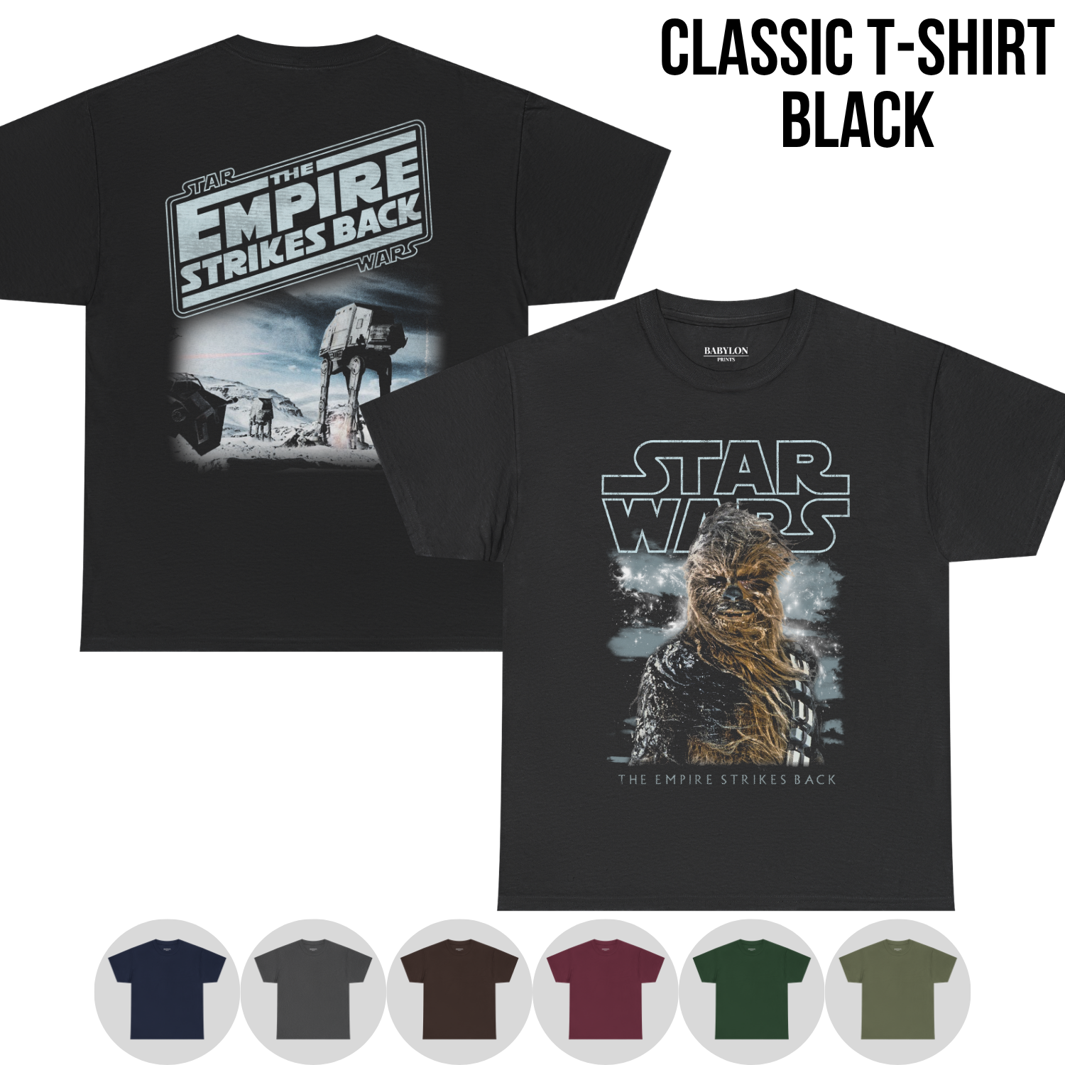 Chewbacca Shirt – The Empire Strikes Back Tee, Star Wars Vintage Shirt