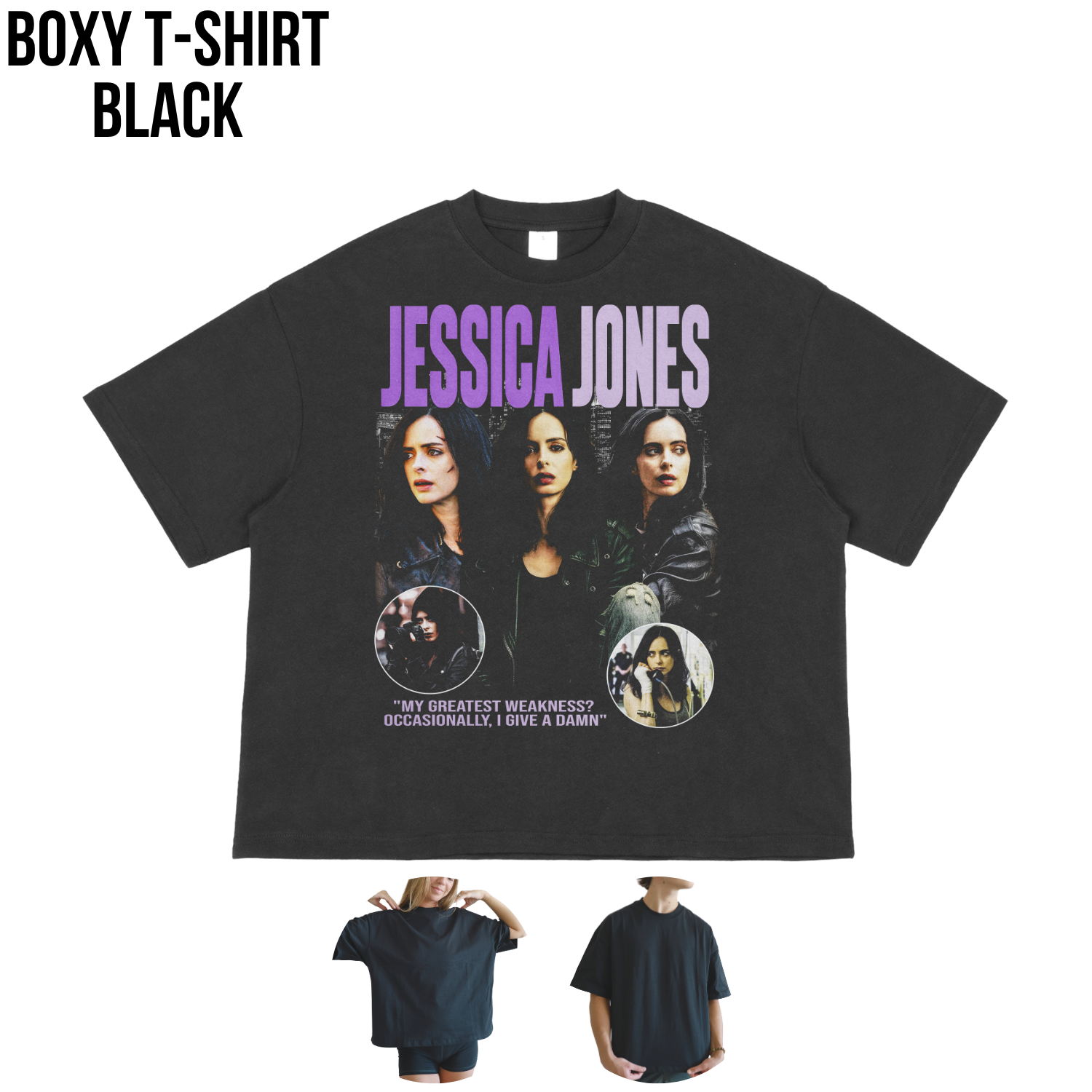 Marvel Jessica Jones Shirt - Vintage Jessica Jones Daredevil Tee