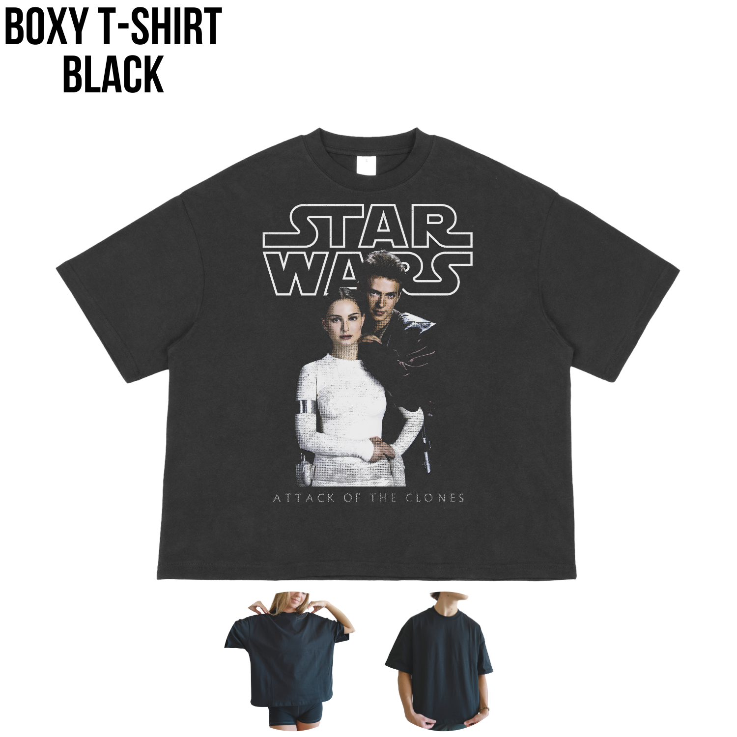 Star Wars Attack of the Clones Shirt - Anakin Padmé Tee