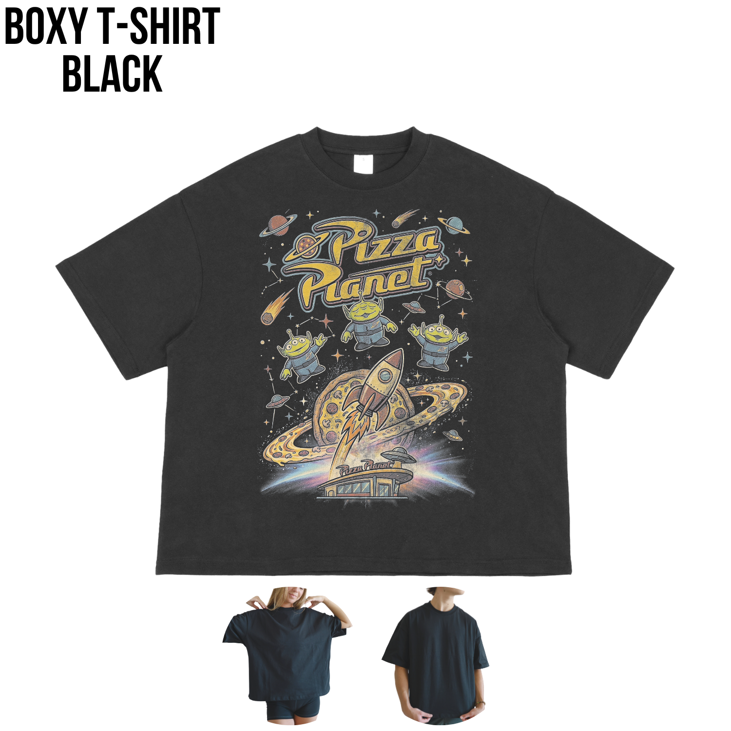 Pizza Planet Toy Story Shirt - Disney Pixar Aliens Tee