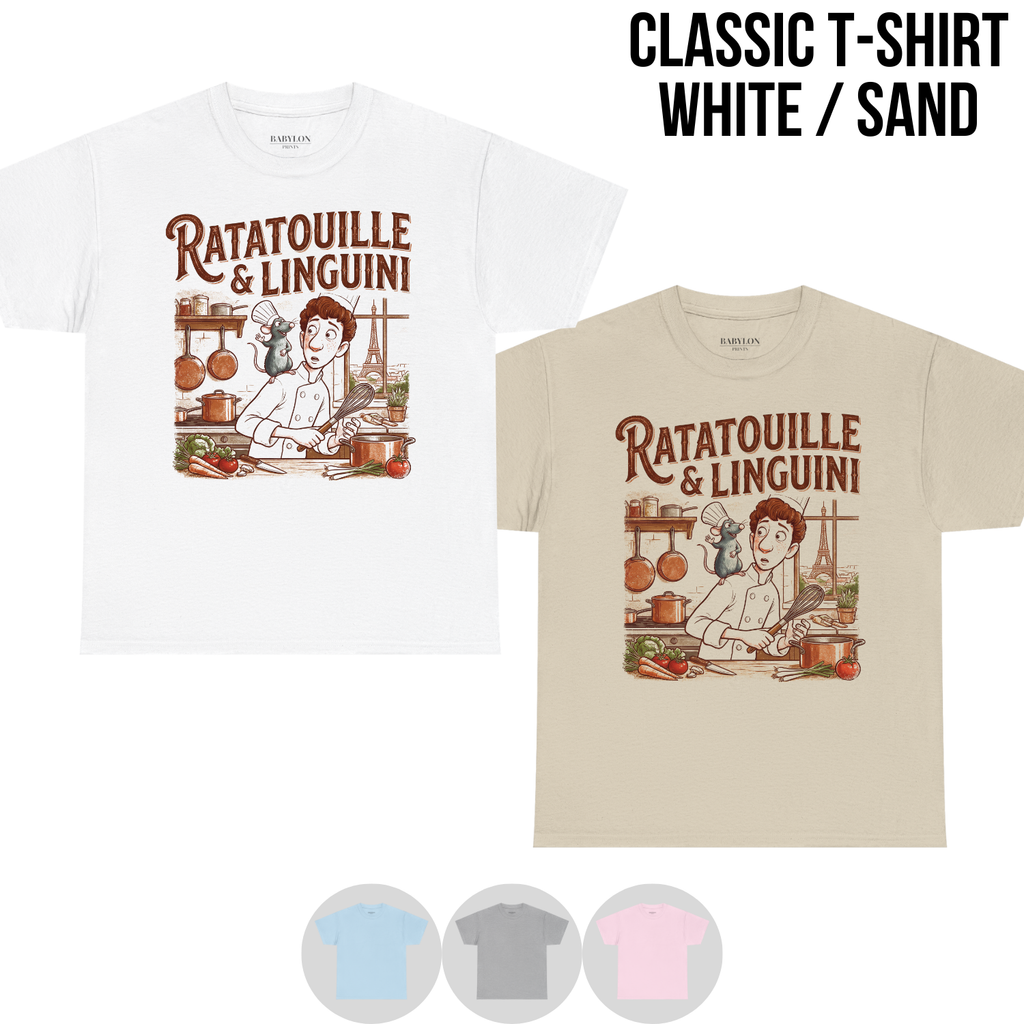 Ratatouille Remy & Linguini Shirt: Disneyland Paris Tee