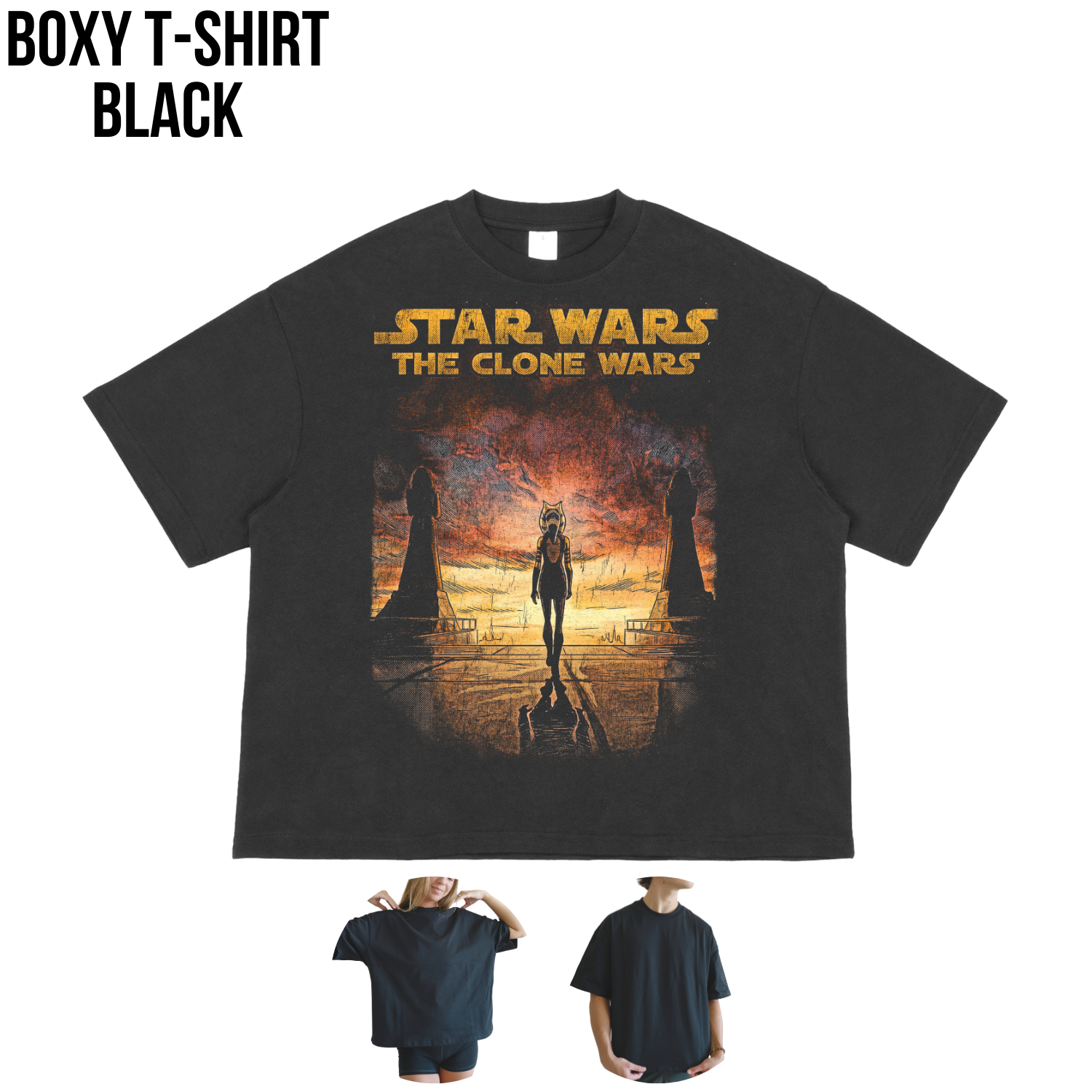 Ahsoka Tano Clone Wars Shirt: Star Wars Graphic Tee