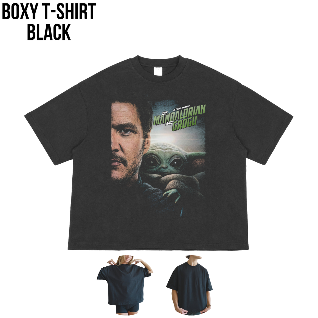 The Mandalorian & Grogu Shirt – Vintage Star Wars Graphic Tee