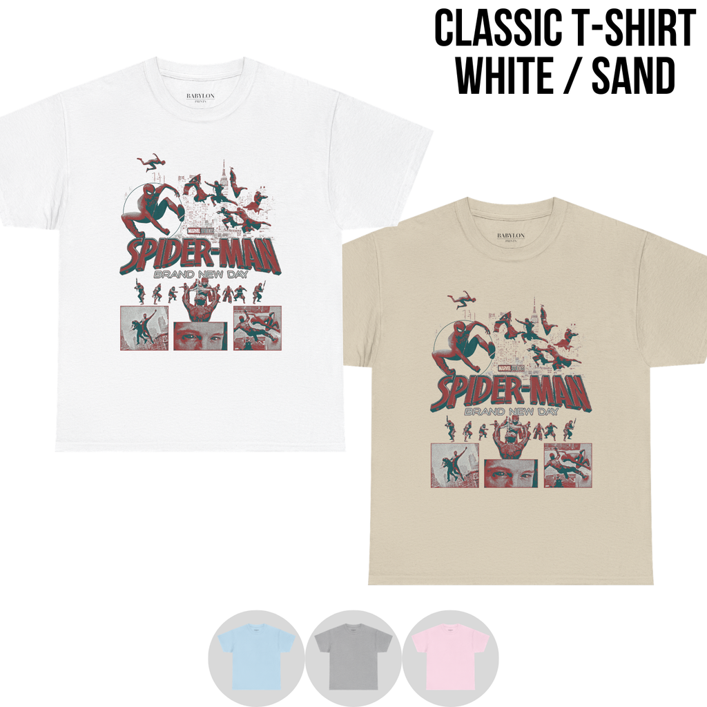 Spider-Man Brand New Day Shirt: Tom Holland Spider Man Marvel Tee