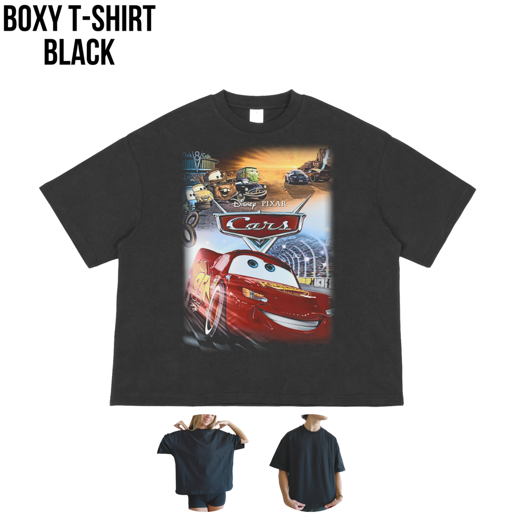 Disney Pixar Cars Shirt – Lightning McQueen and Mater Graphic Tee