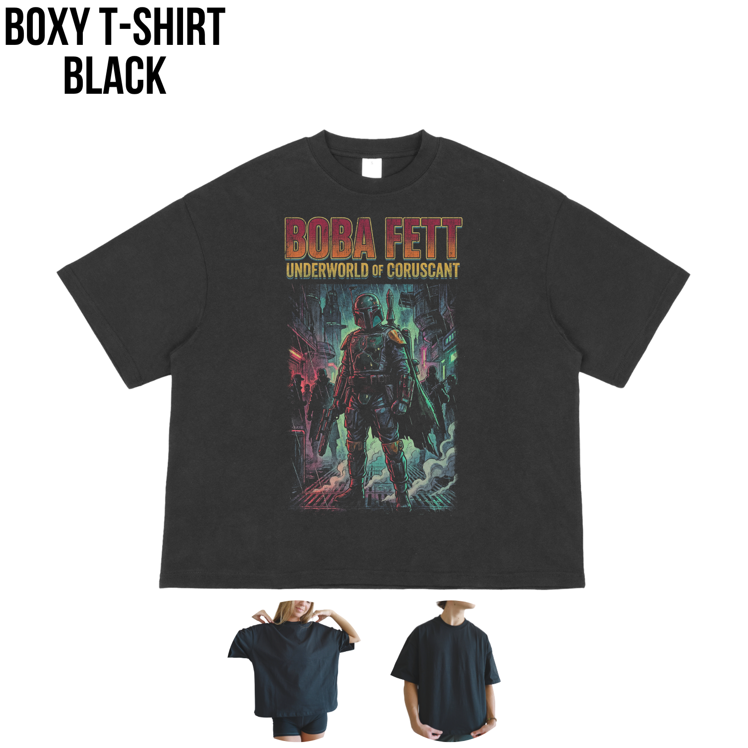 Boba Fett Shirt – Star Wars Bounty Hunter Shirt, Vintage Star Wars Tee