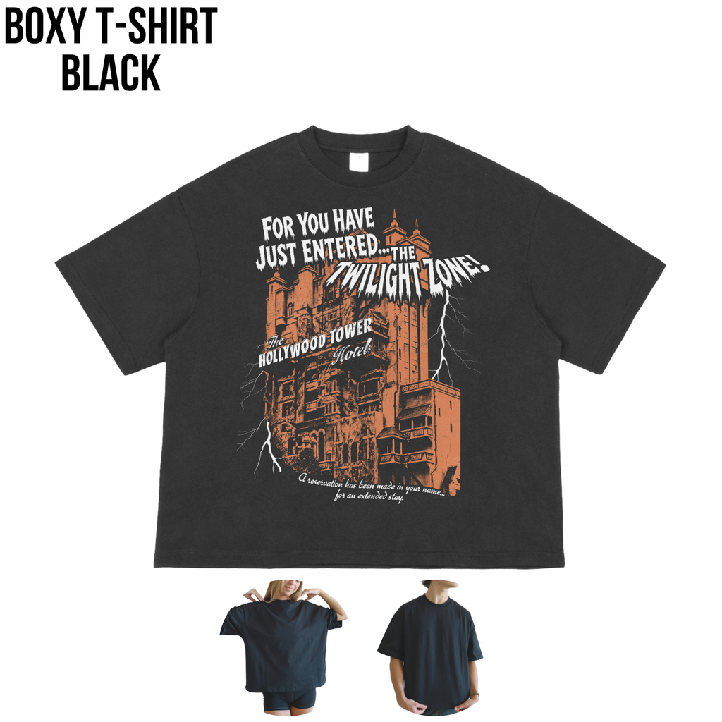 Tower of Terror Shirt – Hollywood Tower Hotel Twilight Zone Tee, Tower of Terror Graphic Shirt, Disney World Ride Fan Gift, Disney Hollywood Studios Shirt