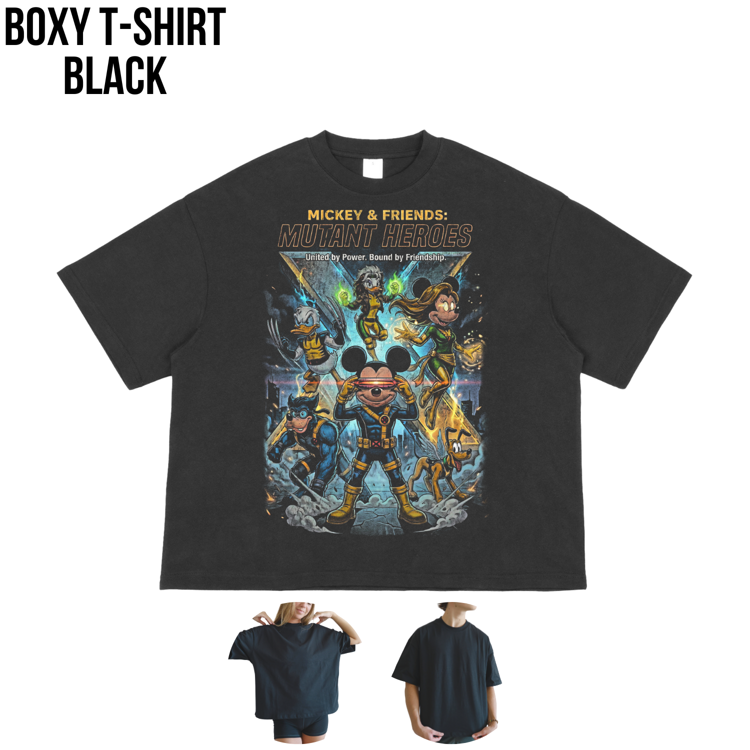 Mickey & Friends X-Men Shirt – Retro Marvel X-Men Disney Tee