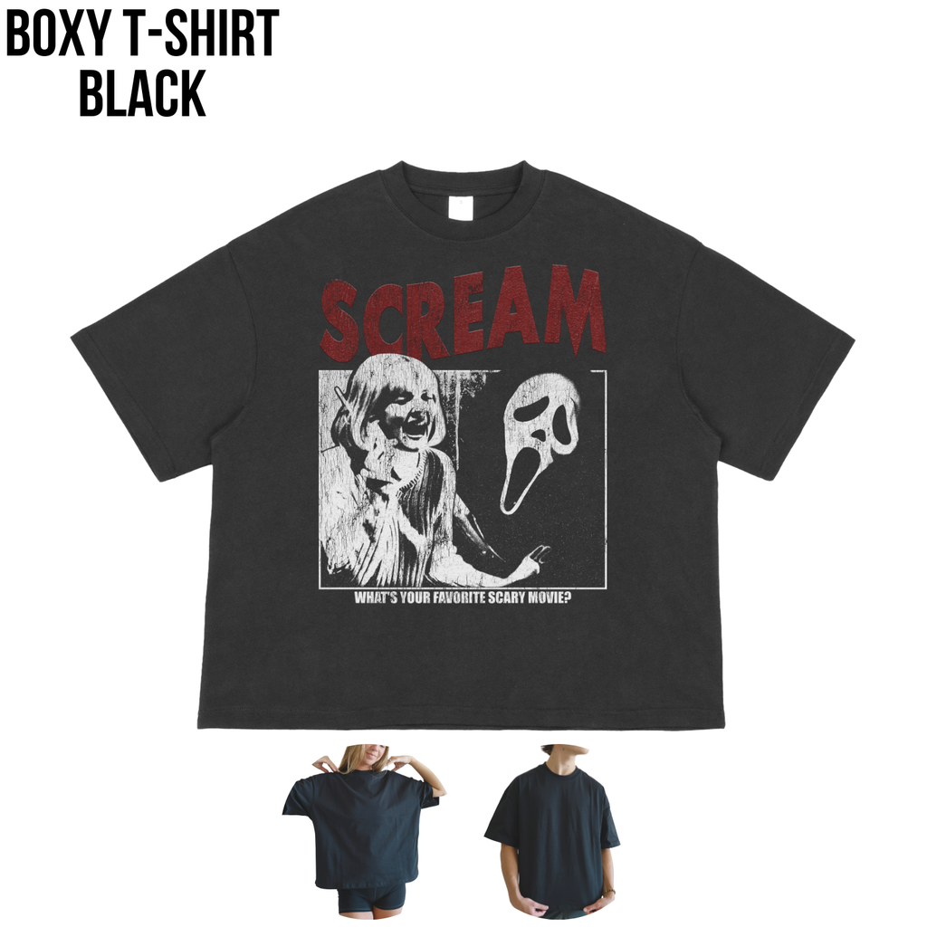 Scream Shirt Vintage Horror Tee - Ghostface Graphic T-Shirt