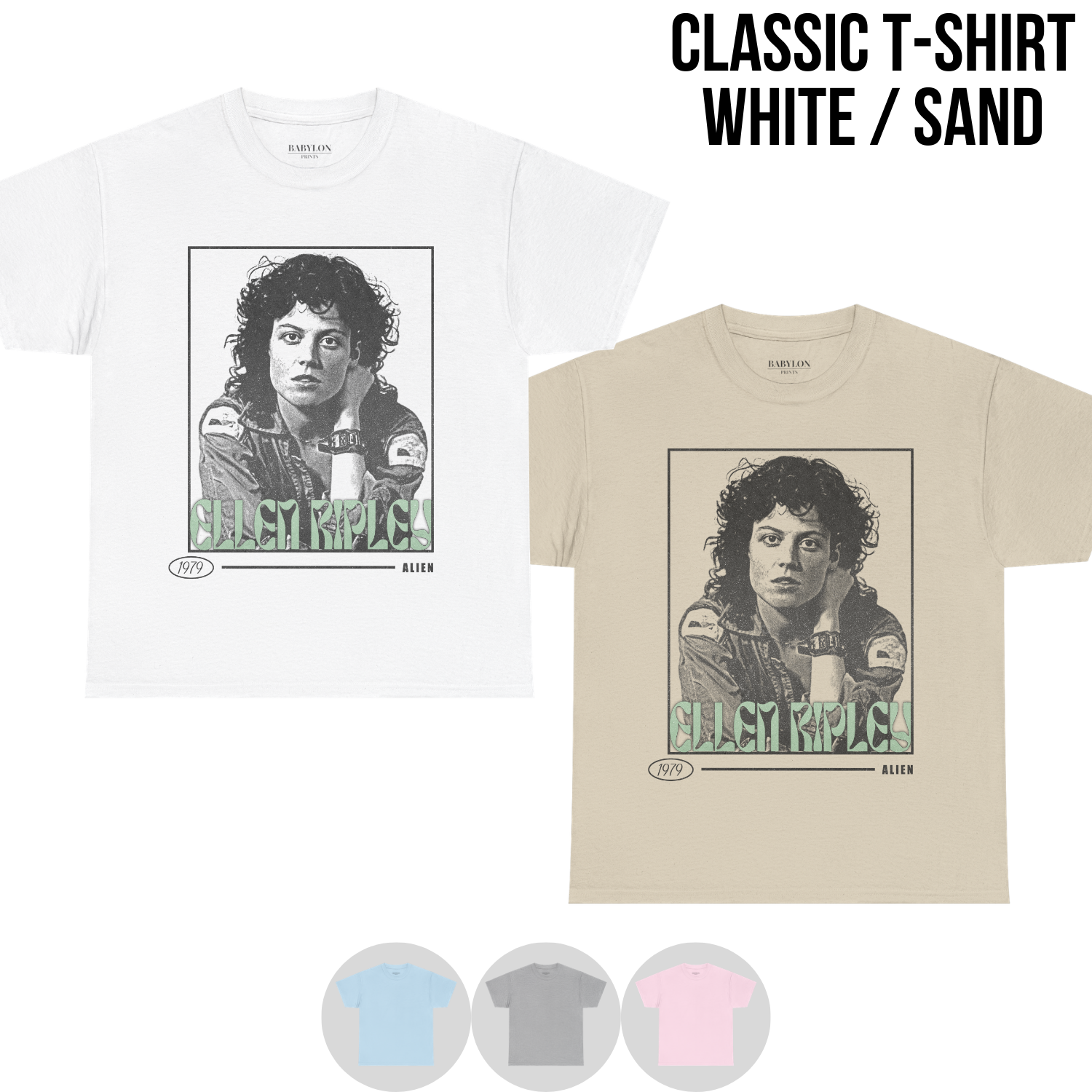 Ellen Ripley Shirt - 1979 Alien Film Merch