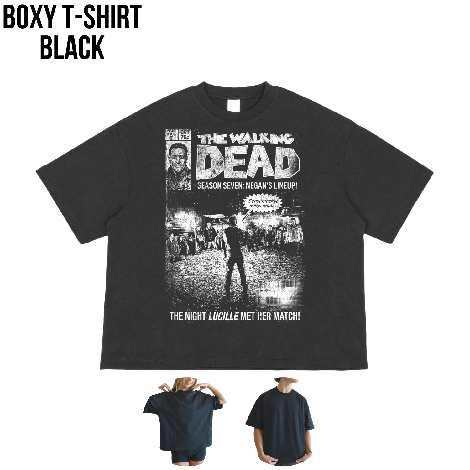 The Walking Dead Negan Shirt - Season 7 Negan Lucille Graphic
