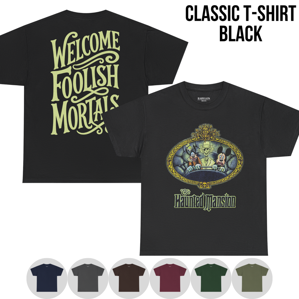 Disneyland Haunted Mansion Shirt - Mickey and Friends Haunted Mansion Tee