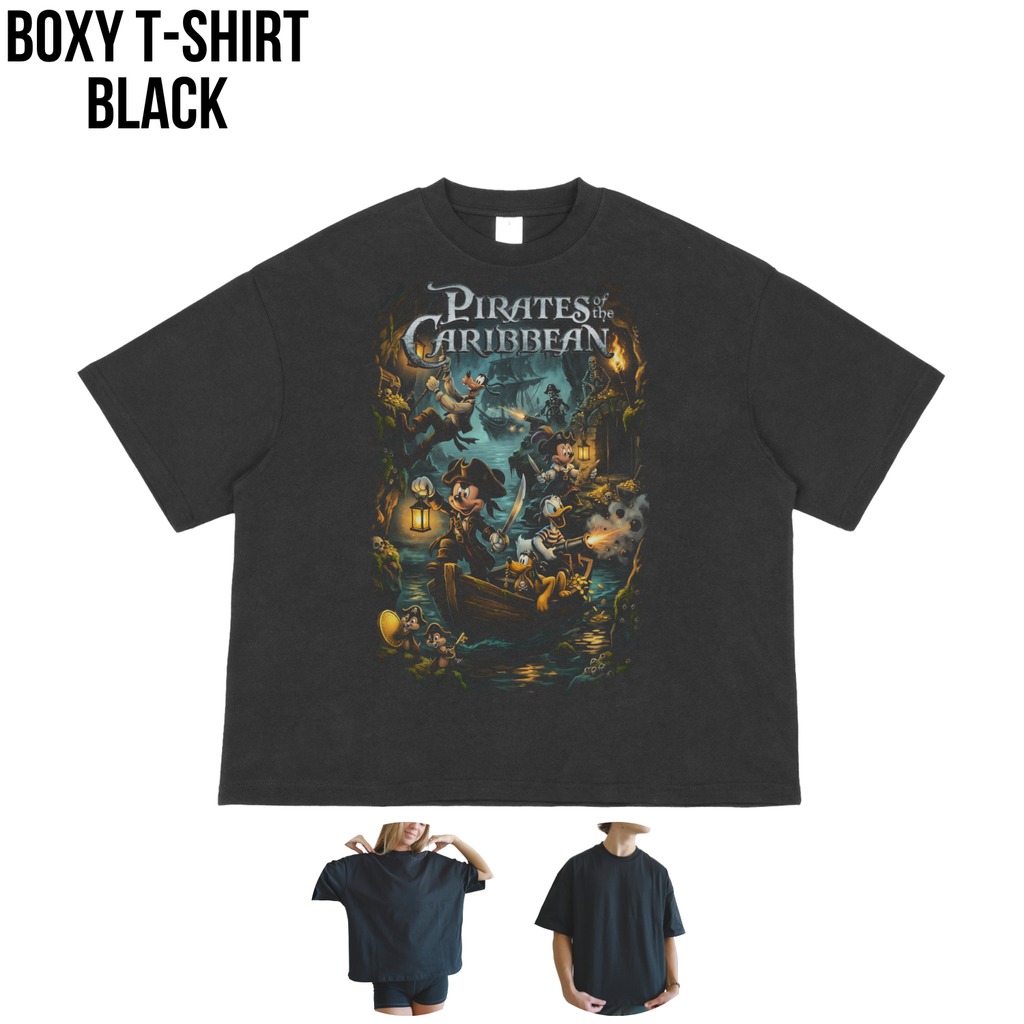 Vintage Disney Pirates of the Caribbean Shirt - Mickey & Friends Disney Shirt
