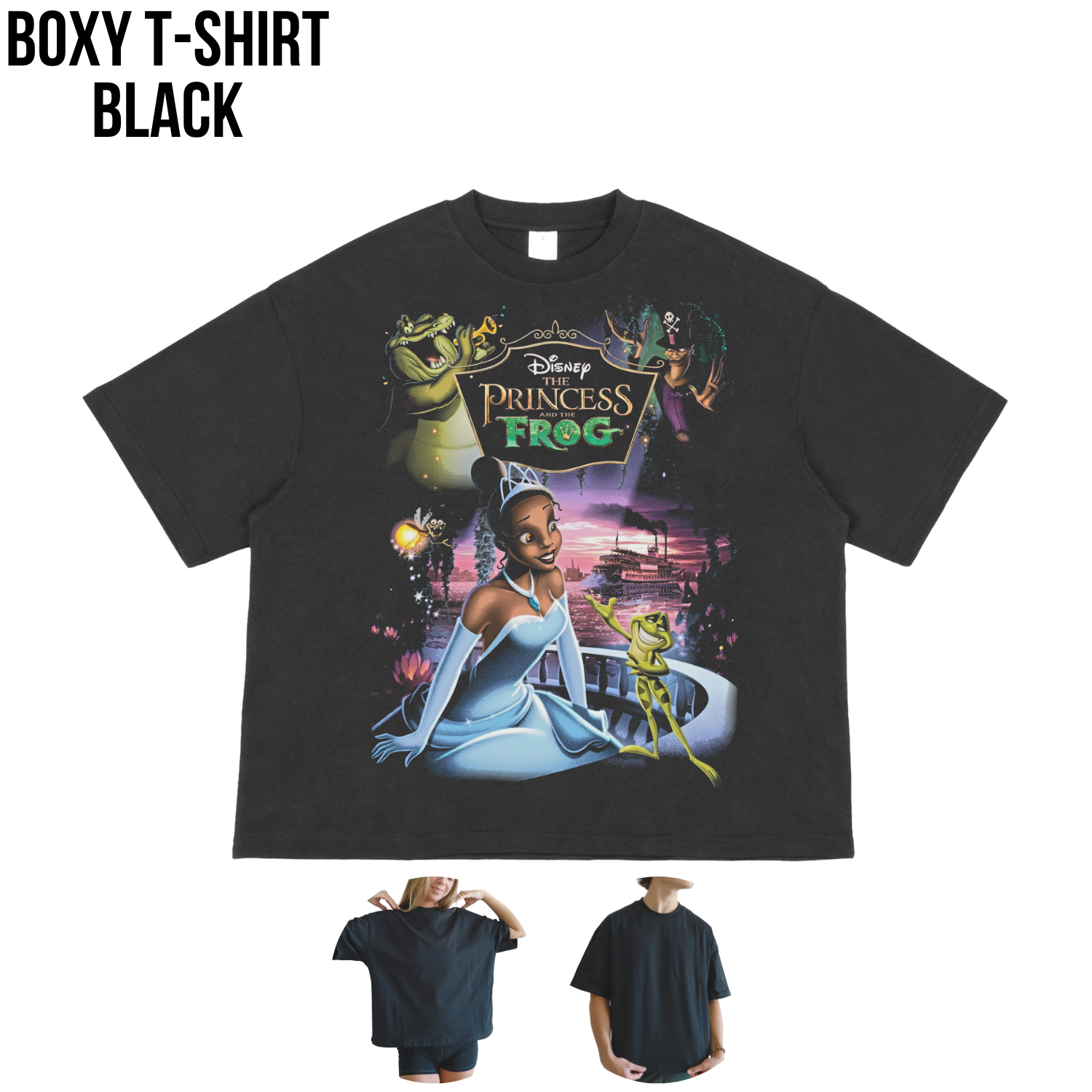 Princess and the Frog Shirt – Tiana & Naveen Vintage Disney Tee