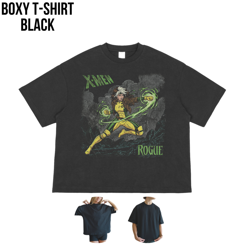Rogue X-Men Shirt – X-Men Rogue Comic Graphic Tee, Rogue Marvel Fan Gift, X-Men Comic Shirt, Marvel Mutant Graphic Tee