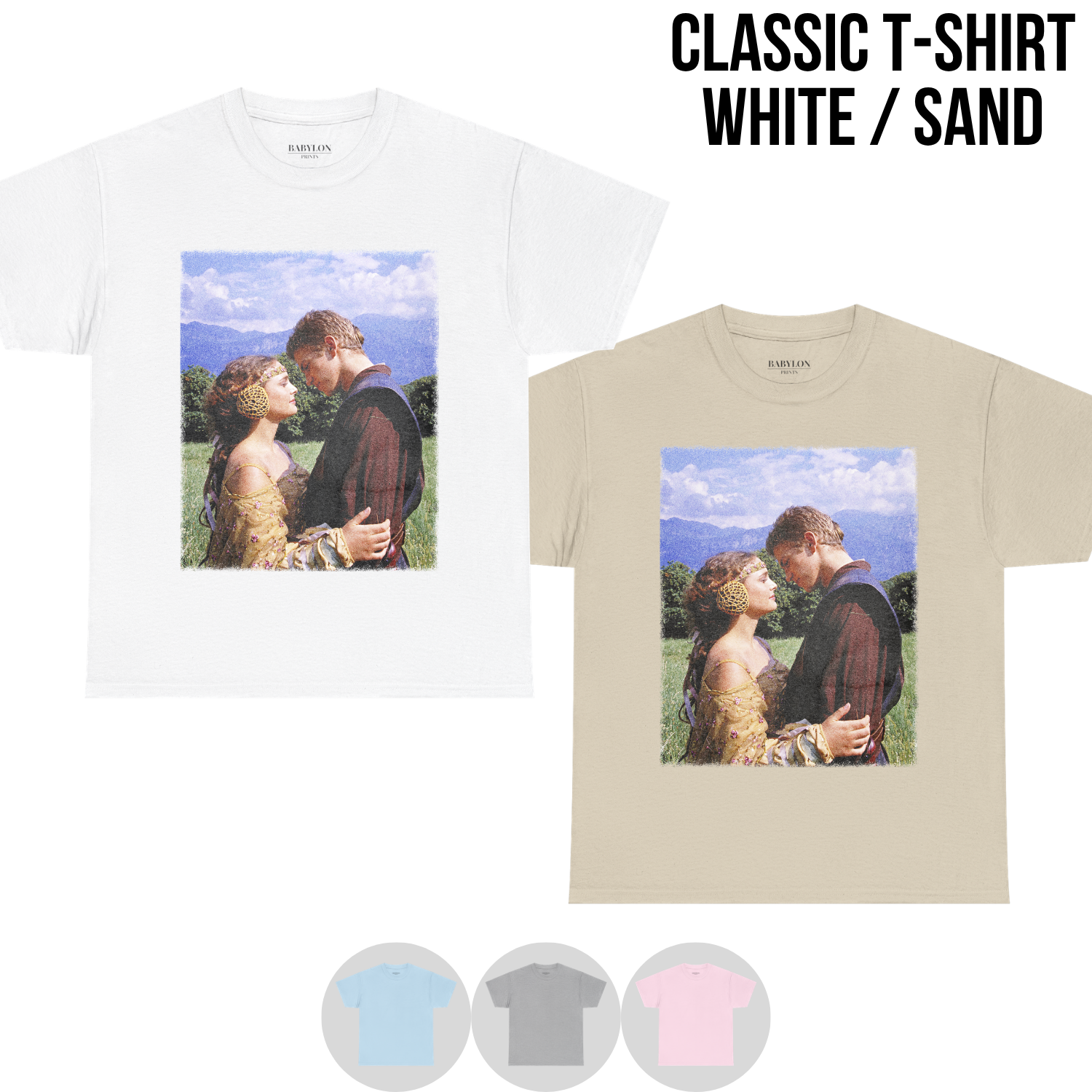 Anakin Padmé Shirt – Star Wars Attack of the Clones Shirt