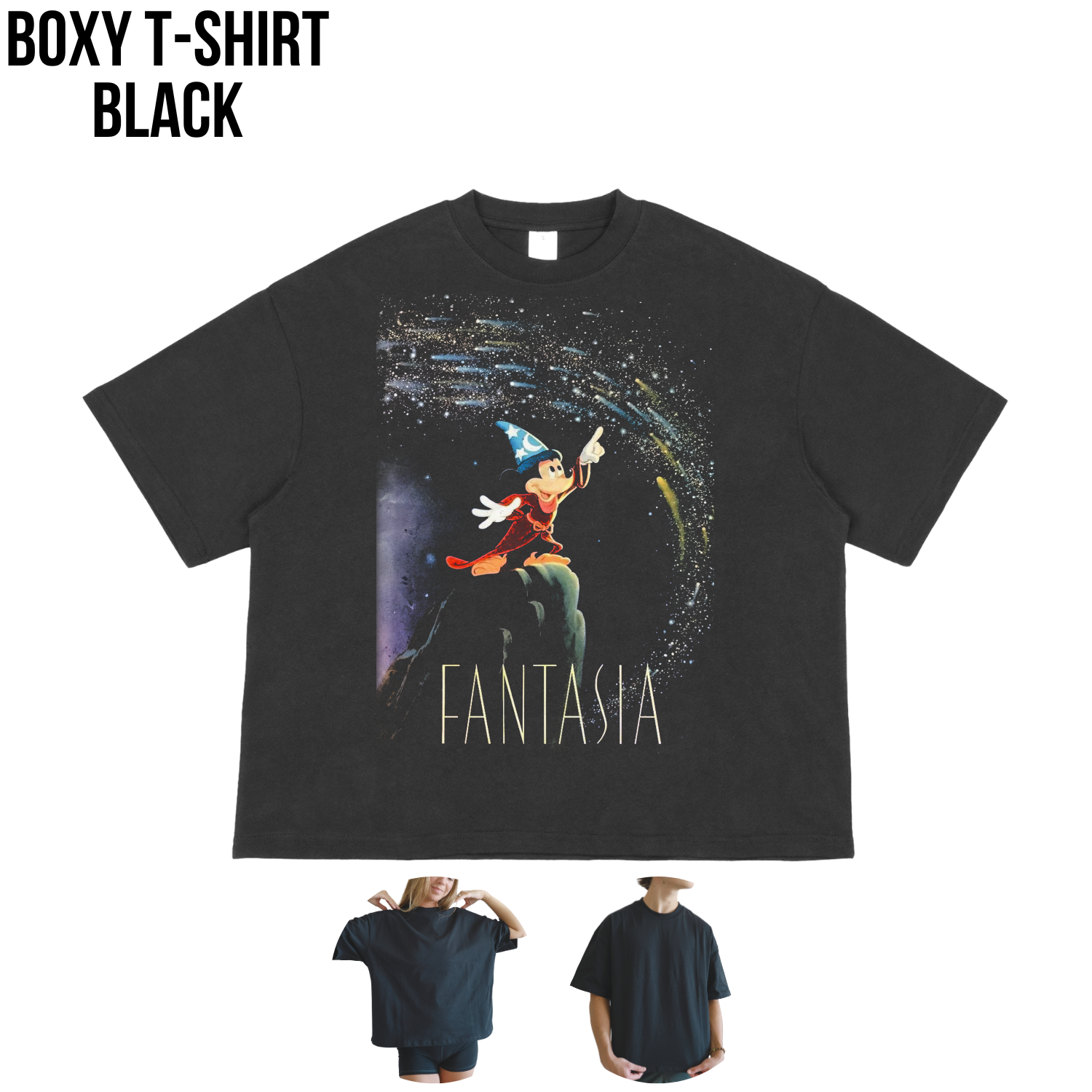 Fantasia Shirt – Sorcerer Mickey Graphic Tee, Disney Fantasia Fan Gift, Classic Disney Movie Shirt, Disneyland Mickey Mouse Tee