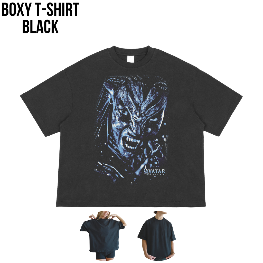 Avatar Neytiri Fire and Ash Shirt — Vintage Na’vi Pandora Graphic