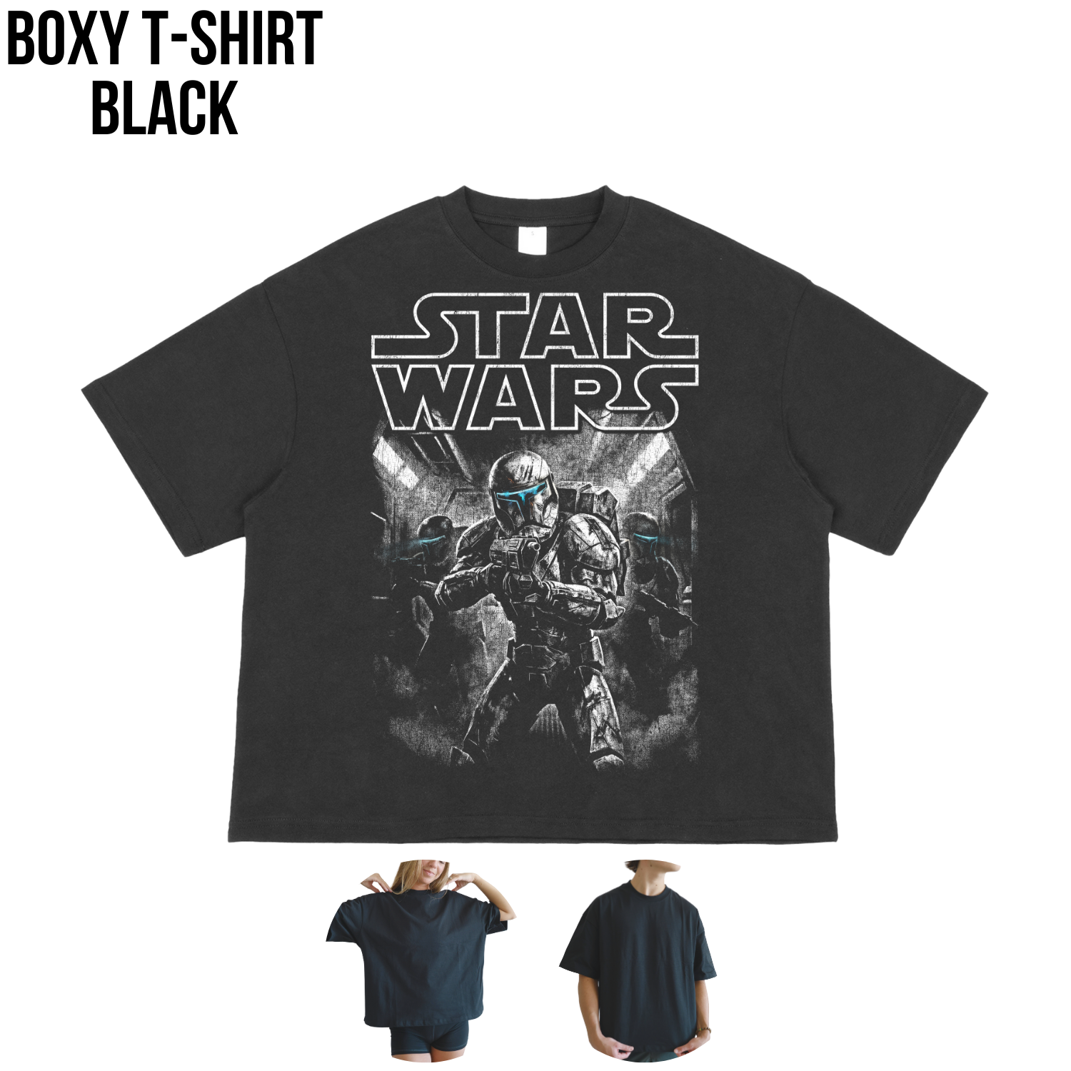 Star Wars Clone Commando Shirt: Delta Squad Vintage Tee