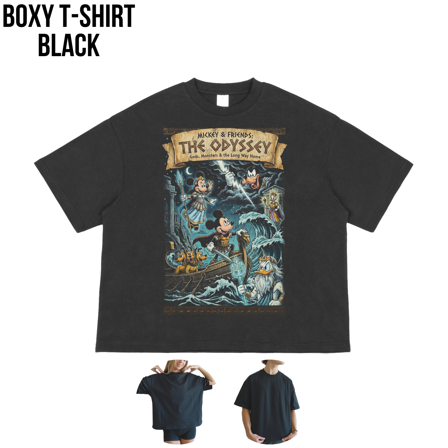 Mickey & Friends: The Odyssey Shirt – Greek Mythology Disney Tee