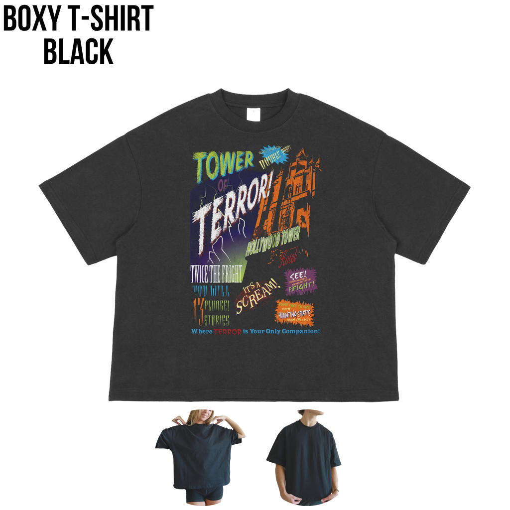 Vintage Tower of Terror Shirt – Retro Disney Ride Tee, Hollywood Studios Shirt