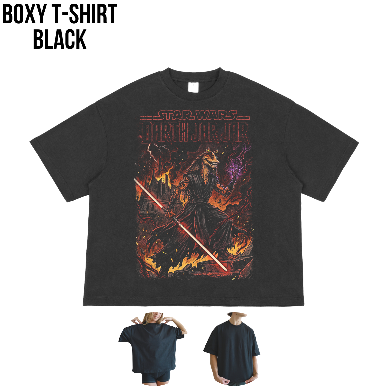 Star Wars Darth Jar Jar Shirt – Darth Jar Jar Binks Parody Tee