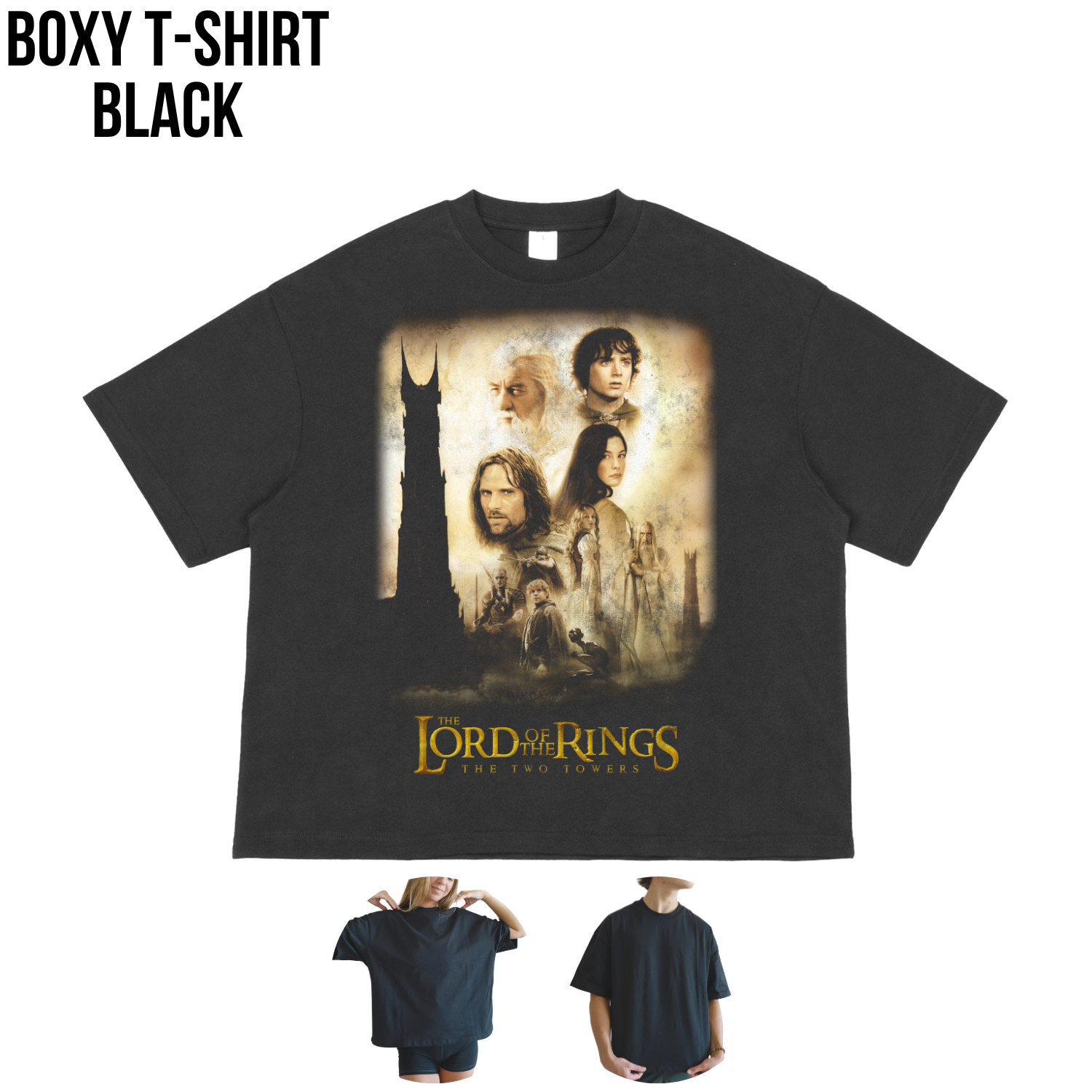 Lord of the Rings Two Towers Shirt – LOTR Two Towers Graphic Tee