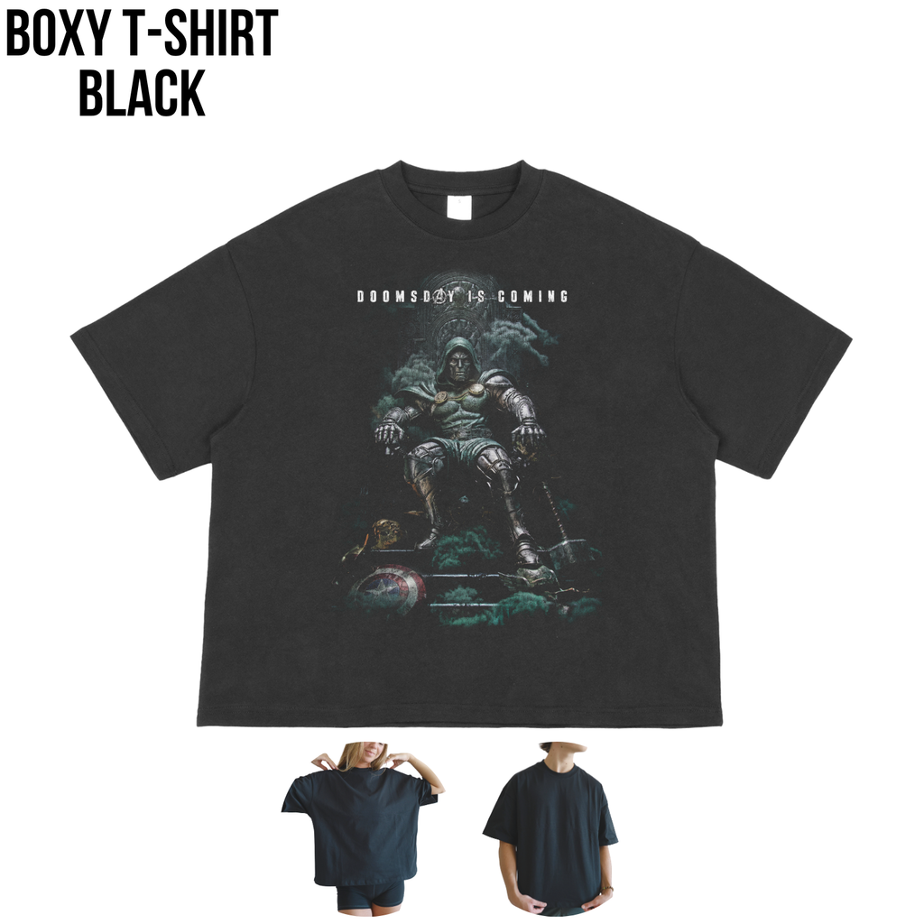 Doctor Doom Shirt – Doomsday Is Coming Doctor Doom Throne Tee, Avengers Doomsday Fan Gift, Doctor Doom Marvel Graphic Shirt, MCU Villain Shirt 2026