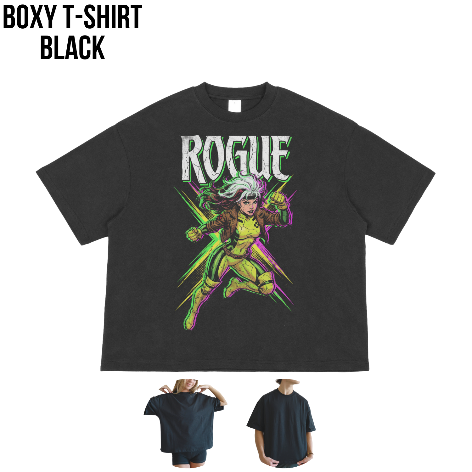 Rogue X-Men Vintage Style Shirt - Retro Comic Graphic Tee