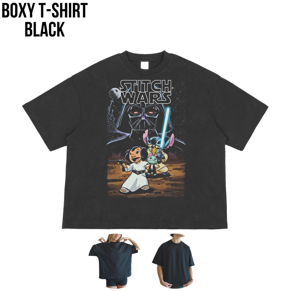 Disney Stitch Wars Shirt – Lilo and Stitch Star Wars Tee