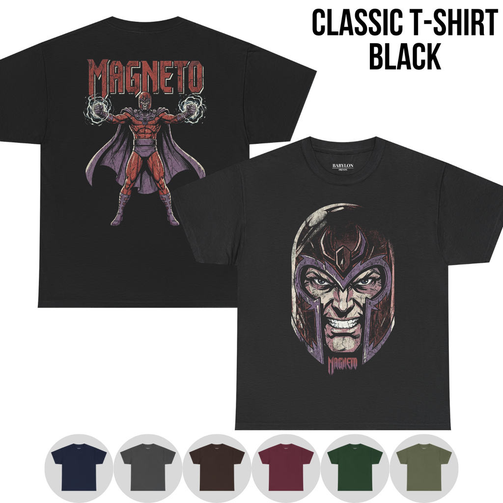 Magneto Vintage Marvel Shirt - Retro X-Men Graphic Tee