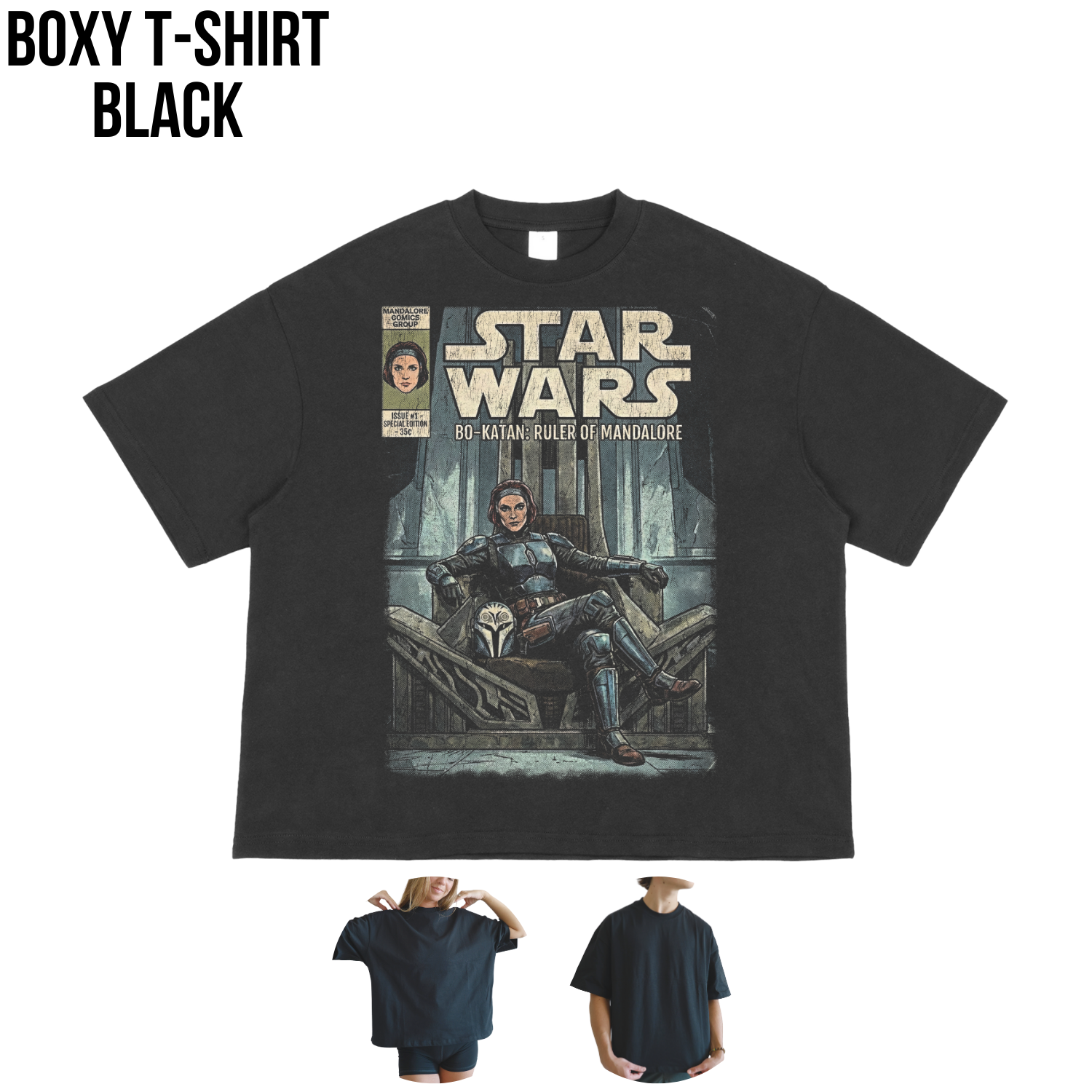 Bo Katan Star Wars Shirt: Star Wars Mandalorian Tee